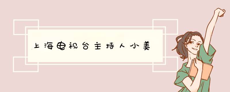 上海电视台主持人小美,第1张