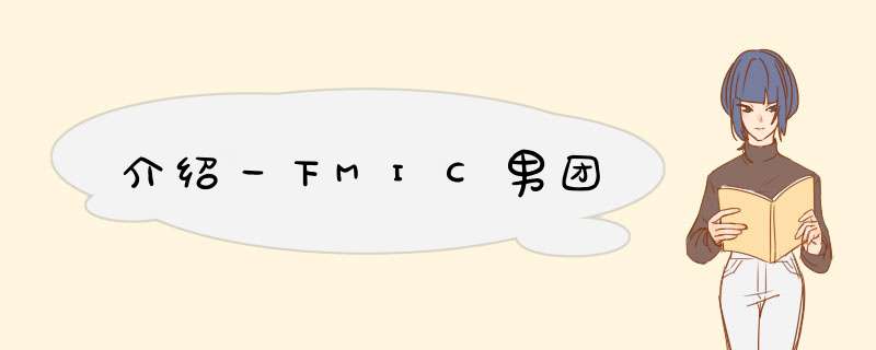 介绍一下MIC男团,第1张