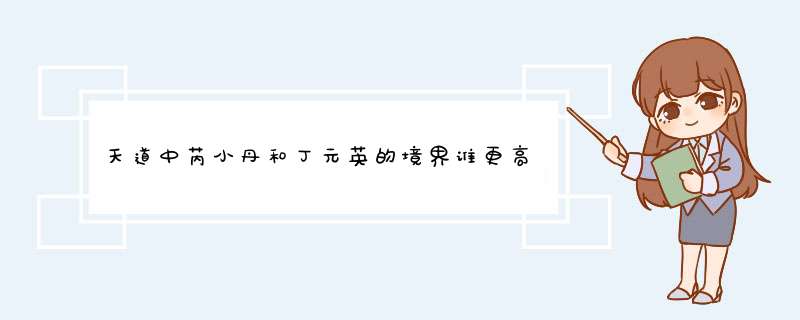 天道中芮小丹和丁元英的境界谁更高？,第1张