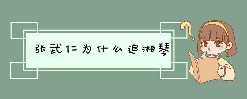 张武仁为什么追湘琴,第1张