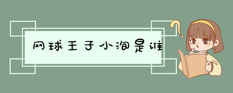 网球王子小洵是谁,第1张