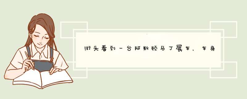 街头看到一台阿斯顿马丁展车，车身在充电，全球限量155台,第1张