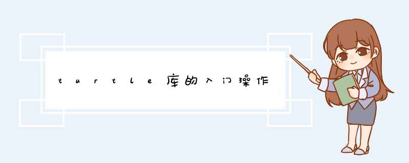 turtle库的入门操作,第1张